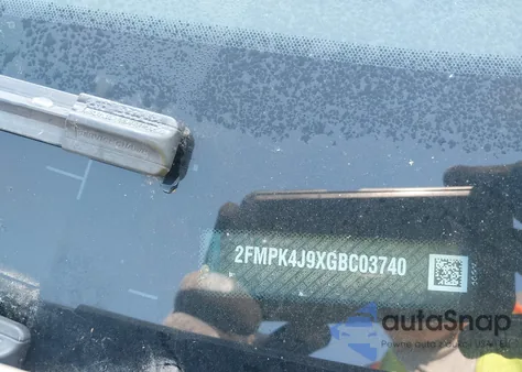 2016 Ford Edge Sel from USA, damaged, VIN 2FMPK4J9XGBC03740